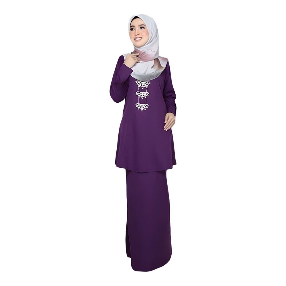 Baju Kurung Moden Adira 2.0 Purple