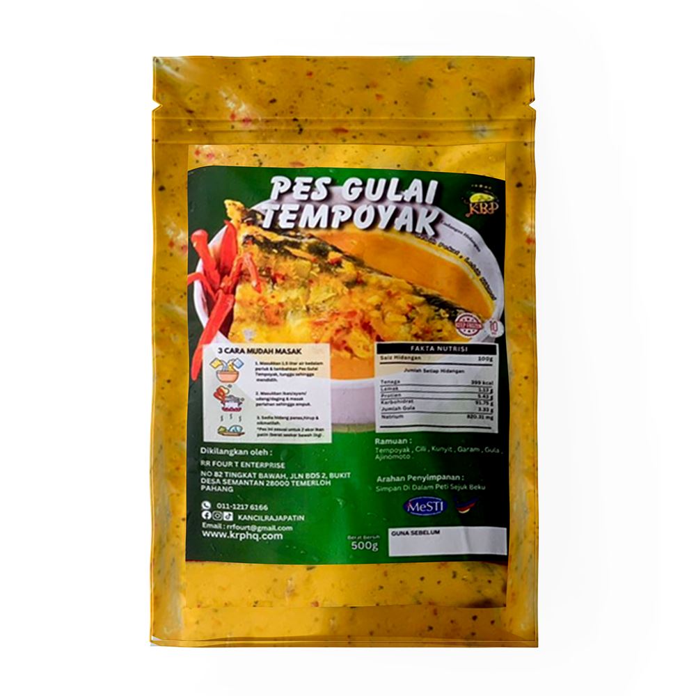 KRP Curry with Fermented Durian Paste (Pes Gulai Tempoyak) - 500g