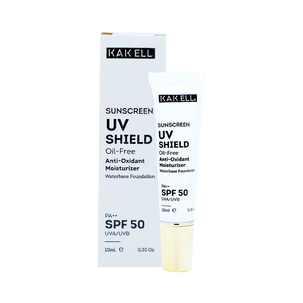 Kak Ell Sunscreen UV Shield Anti-Oxidant Moisturizer Waterbase Foundation White - 10ml
