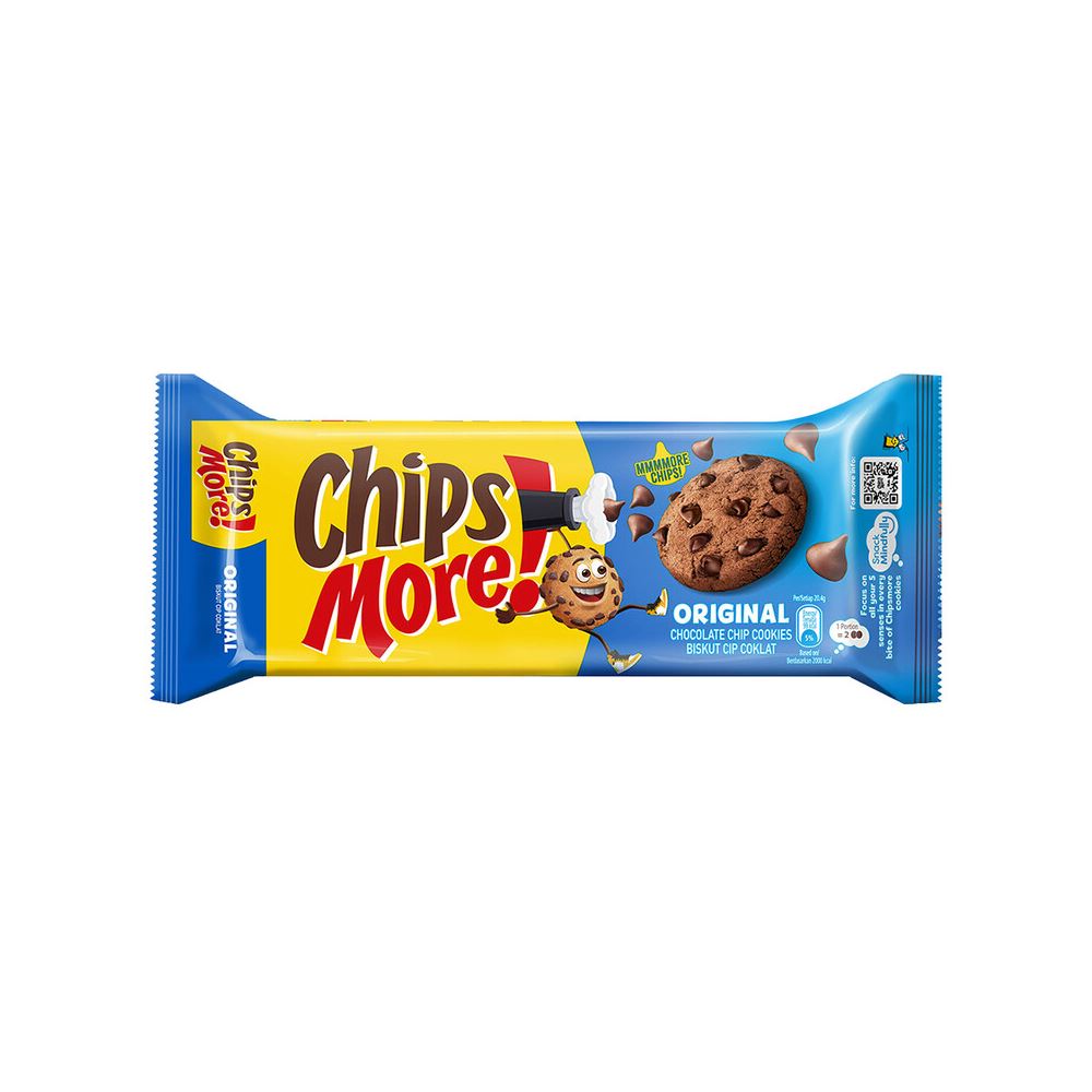 Chipsmore Original Chocolate Chip Cookies - 153g