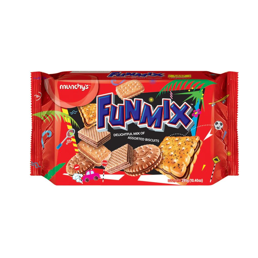 Munchy’s Funmix Delightful Mix Assorted Biscuits - 295g