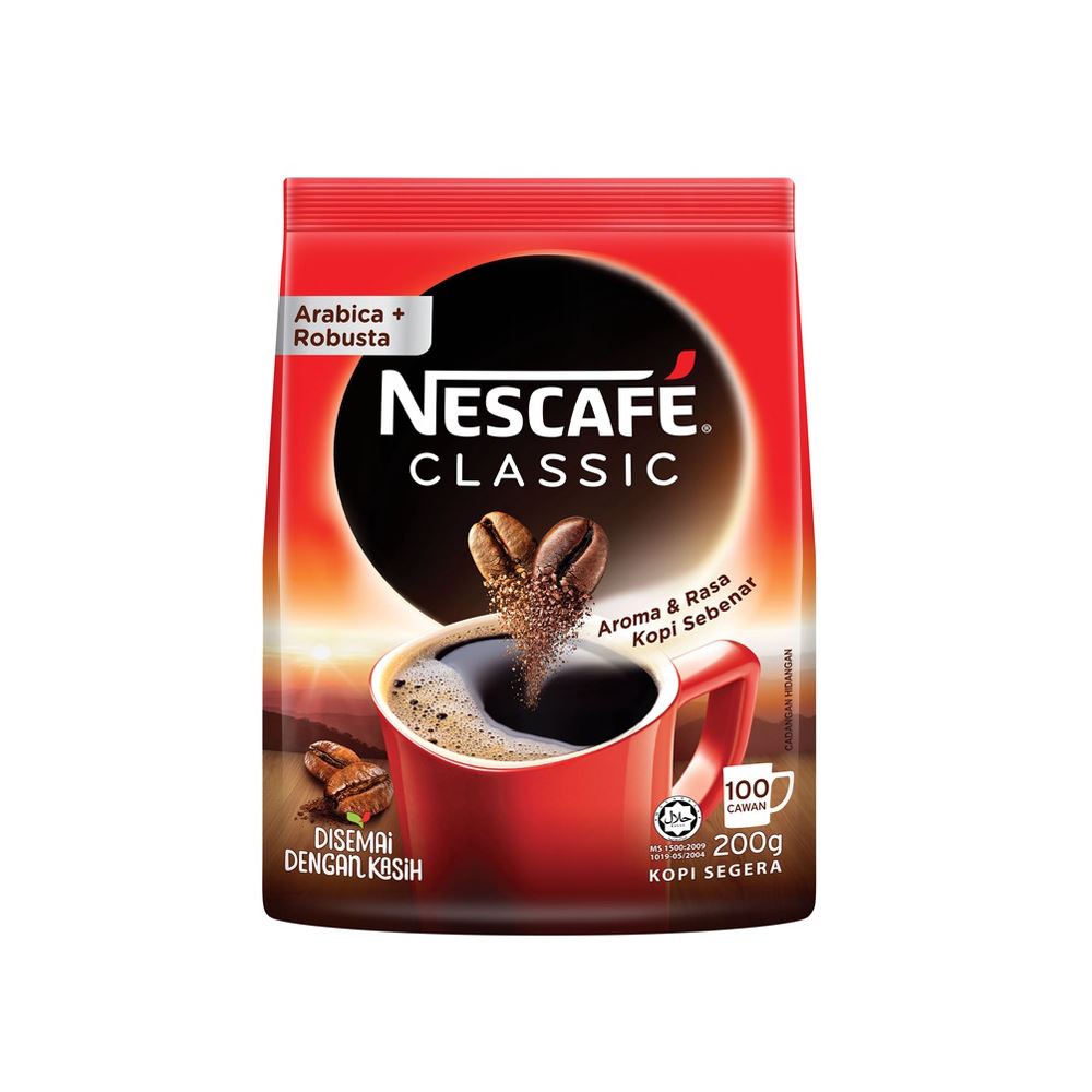 Nescafe Classic Arabica Robusta Original - 200g