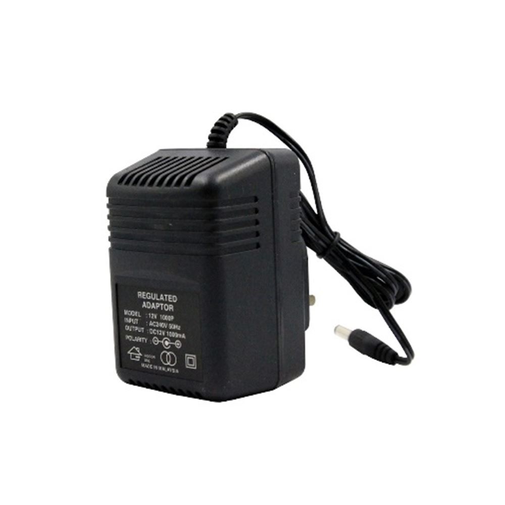 12VDC 1.0 A AC/DC Regulated Power Adapter  