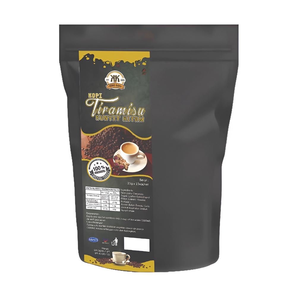 King Kopi Black Turmeric Tiramisu Coffee