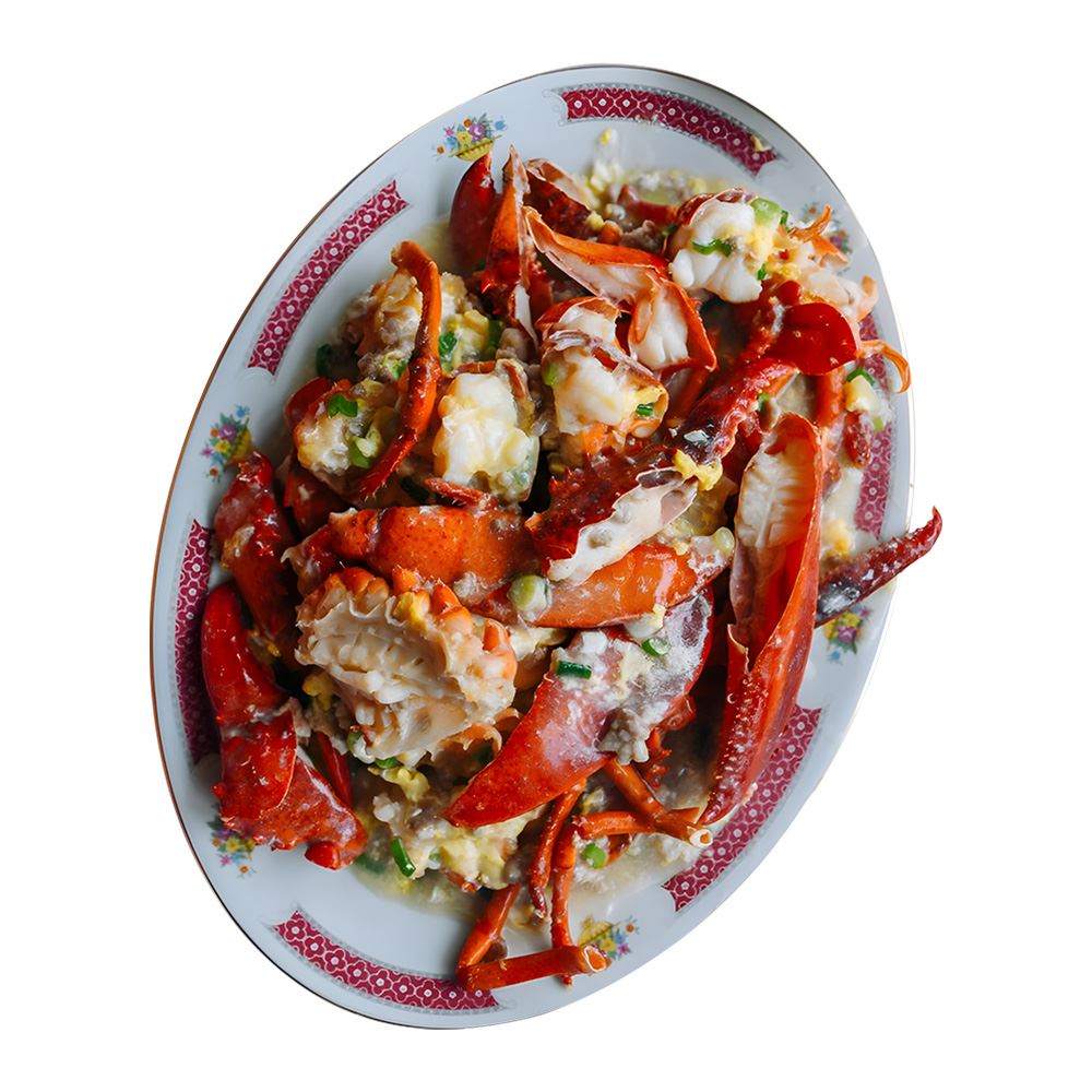 Lobster with Ginger and Scallion