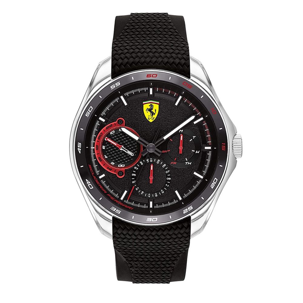 Ferrari Scuderia 0830683 Speed Racer Black Men's Watch