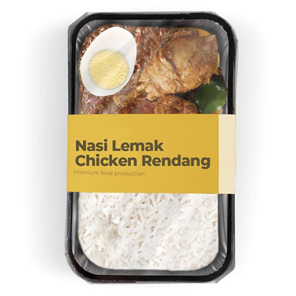 Nasi Lemak Chicken Rendang (Ready to Eat Meal) - 270g
