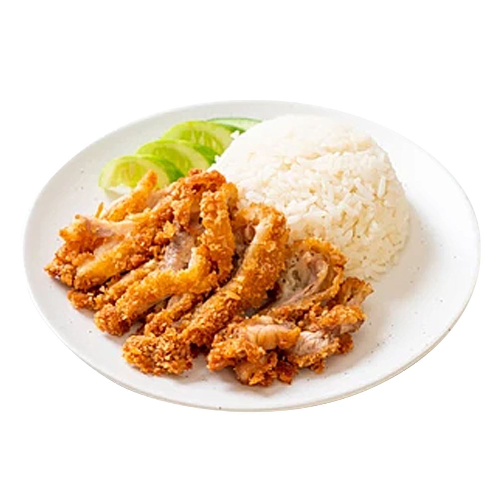 Crispy Chicken Chop Rice Set