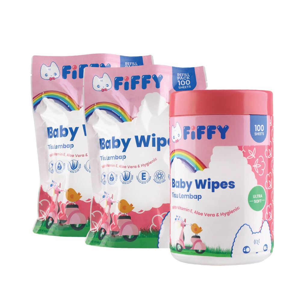 Fiffy Combo Pack Baby Wipes