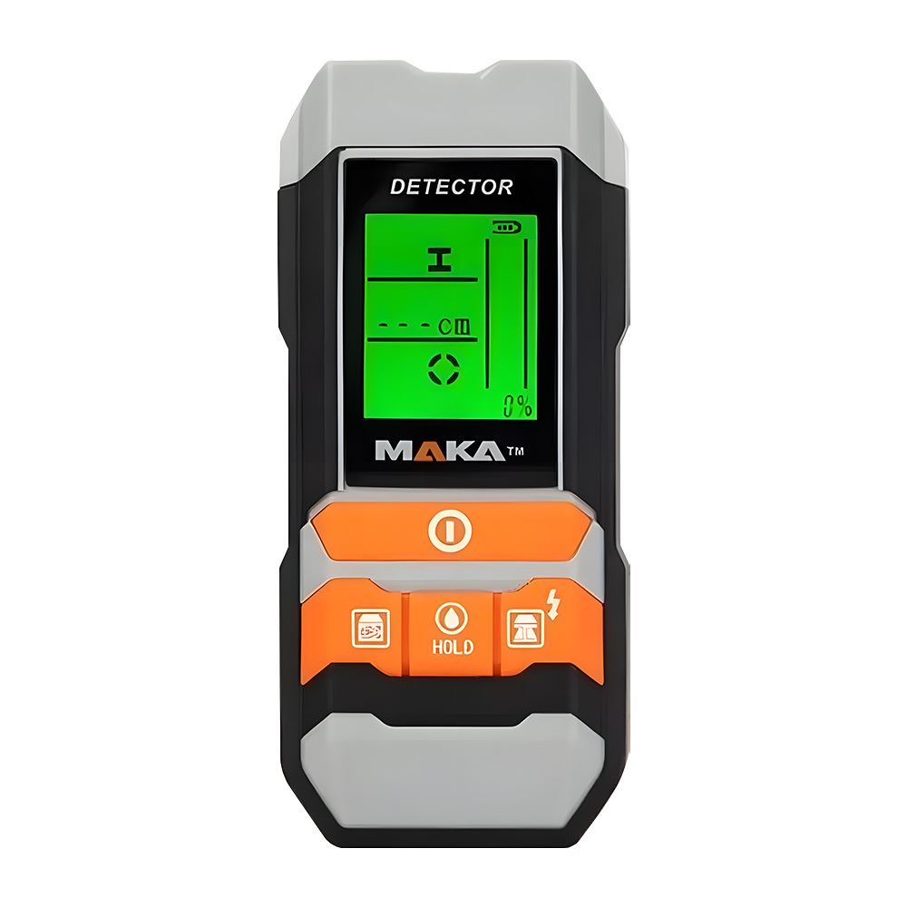 Maka 2-in-1 Wall Scanner Detector / Wood & Building Moisture Meter