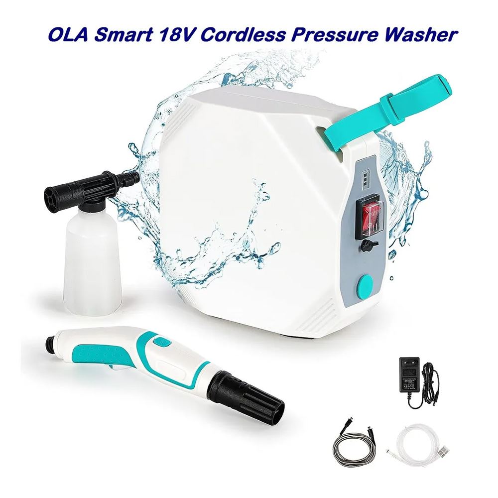 OLA Smart 18V (15 - 30 Bar) Intelligent Cordless High Pressure Washer