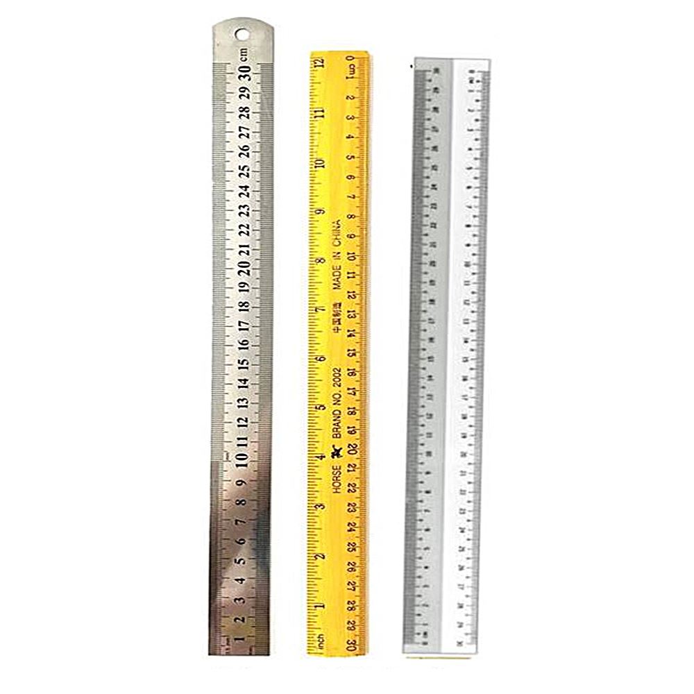 Straight Ruler (Plastic/Steel/Wooden)