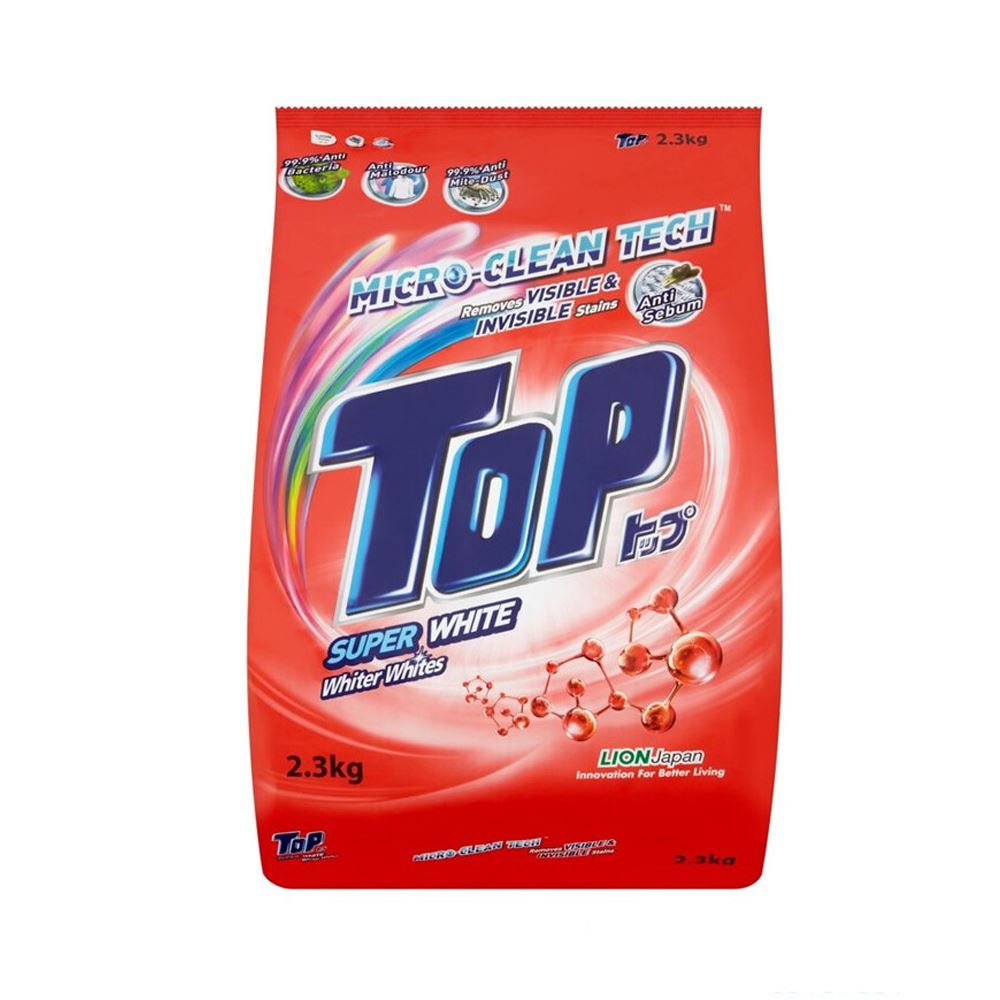 Top Powder Detergent Micro-Clean Tech Super White
