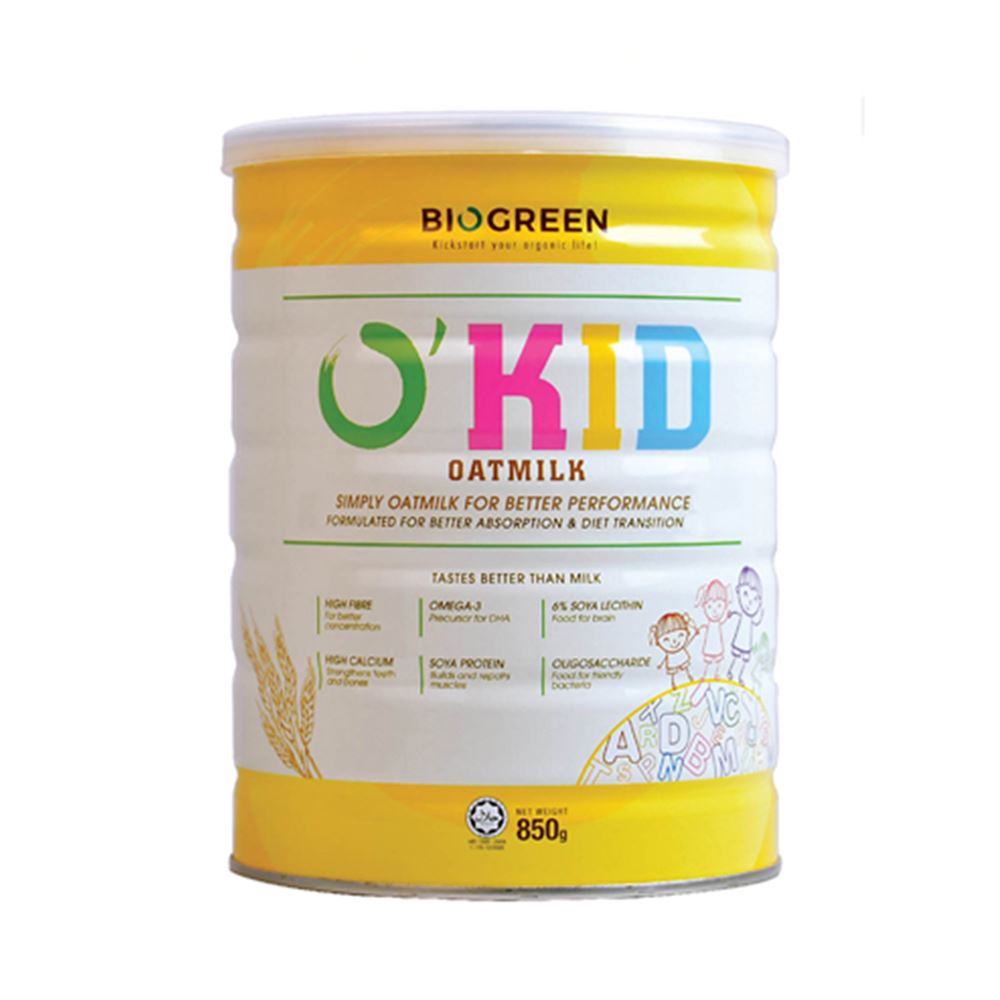 Biogreen O'Kid Oatmilk - 850g