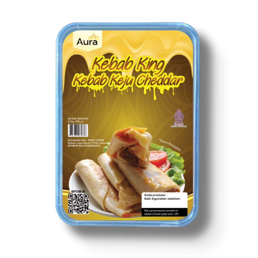 Aura Kebab King Original Cheese – 350g