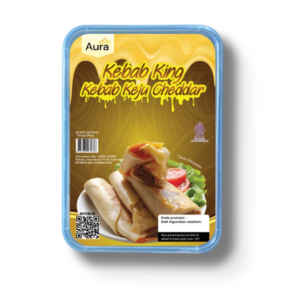 Aura Kebab King Original Cheese – 700g