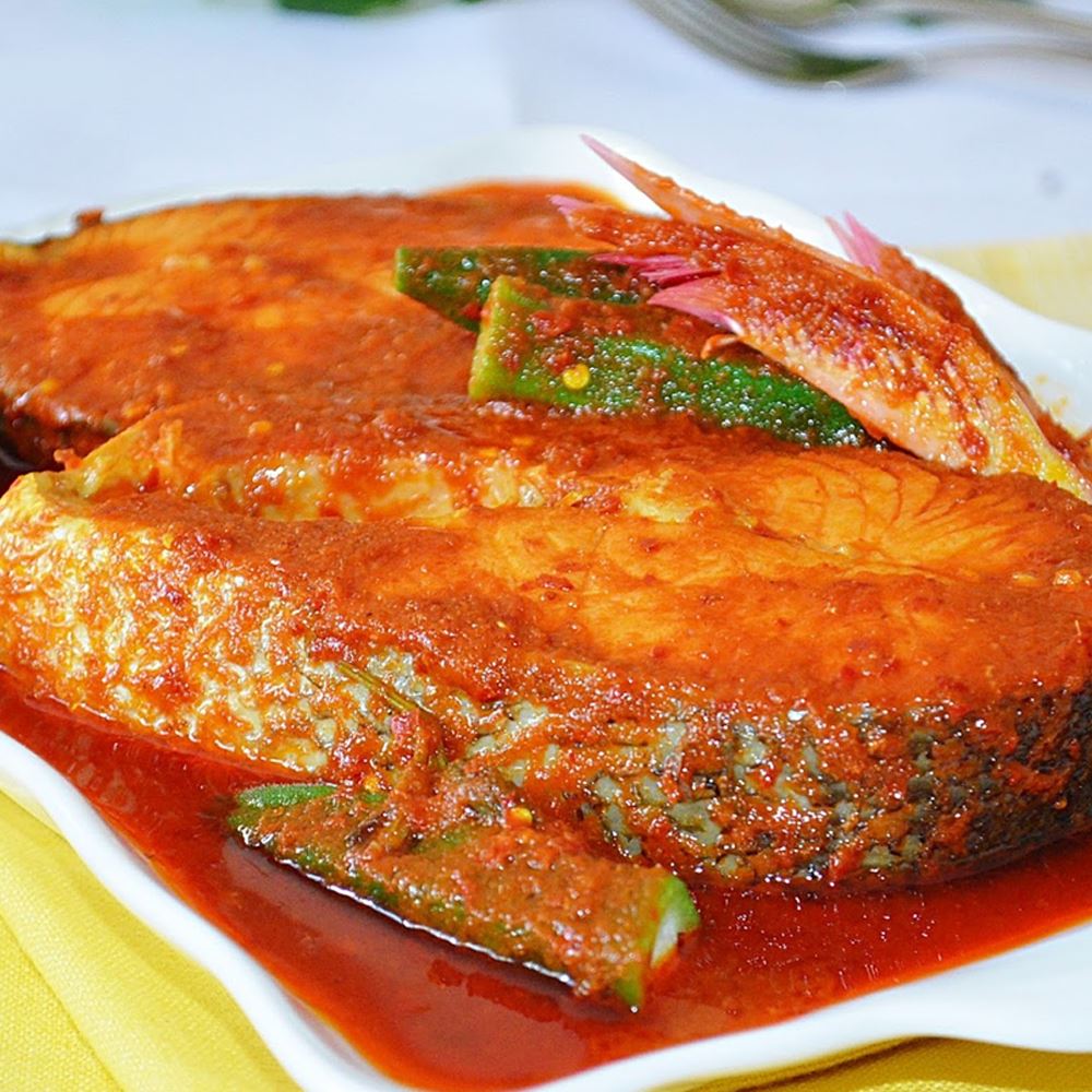 Assam Fish with Garden Vegetable
