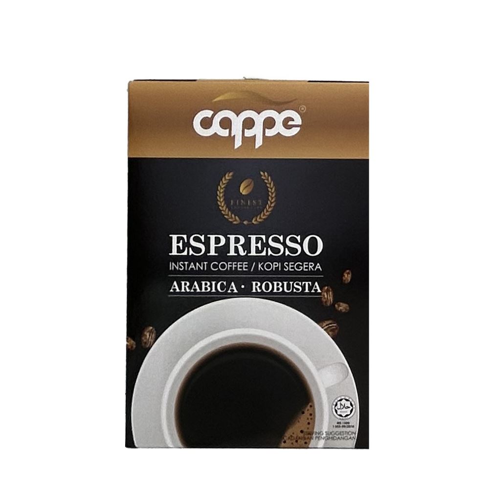 Cappe Espresso Instant Coffee - 2g x 20 sticks