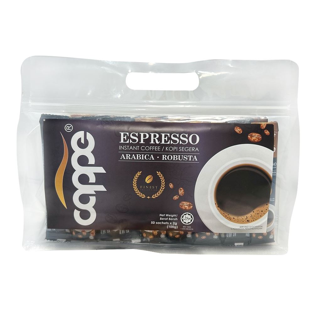 Cappe Espresso Instant Coffee - 2g x 50 Sticks