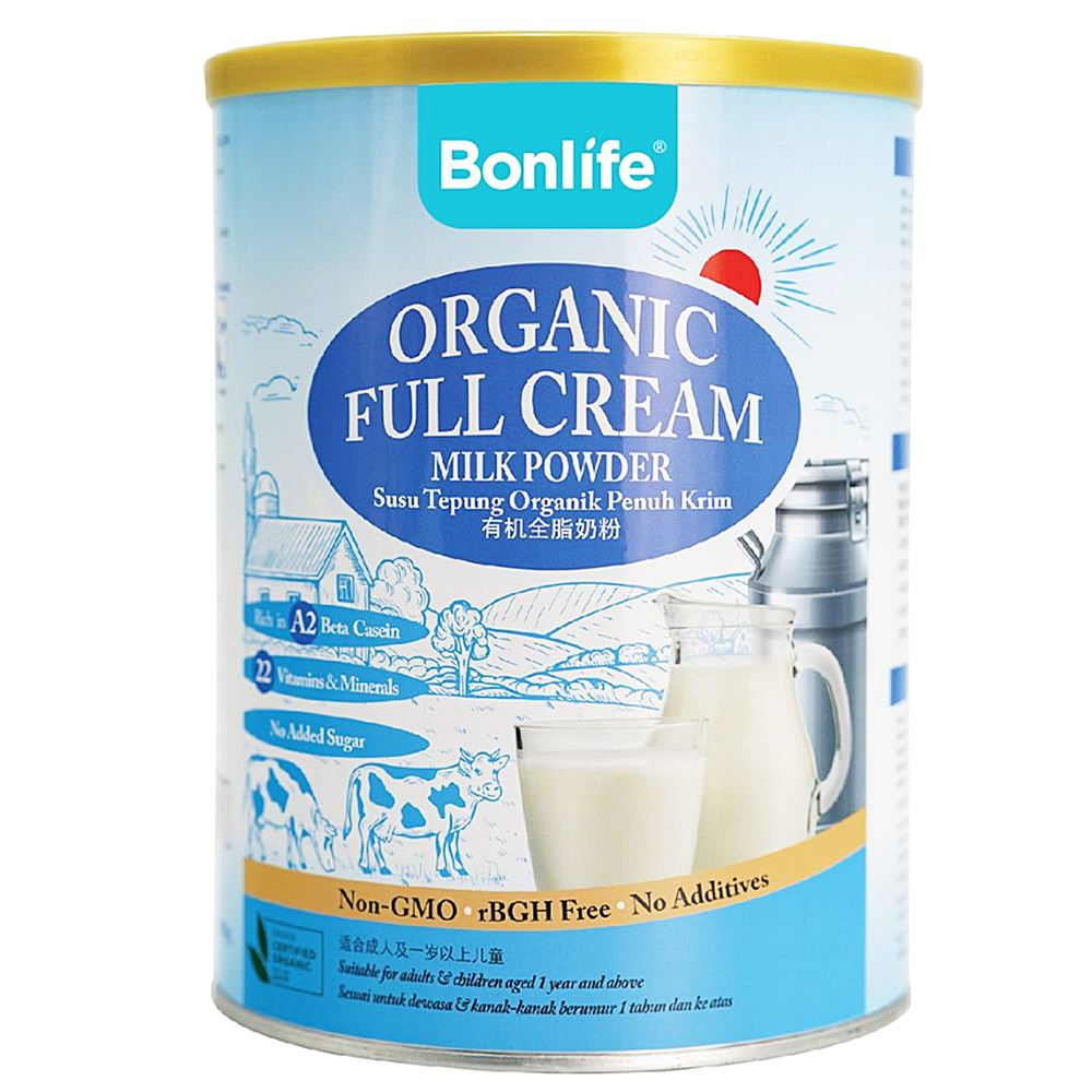 Organic Full Cream Milk Powder