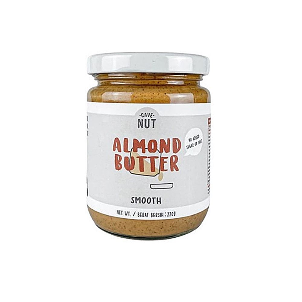 CaveNut Smooth Almond Butter – 220 g