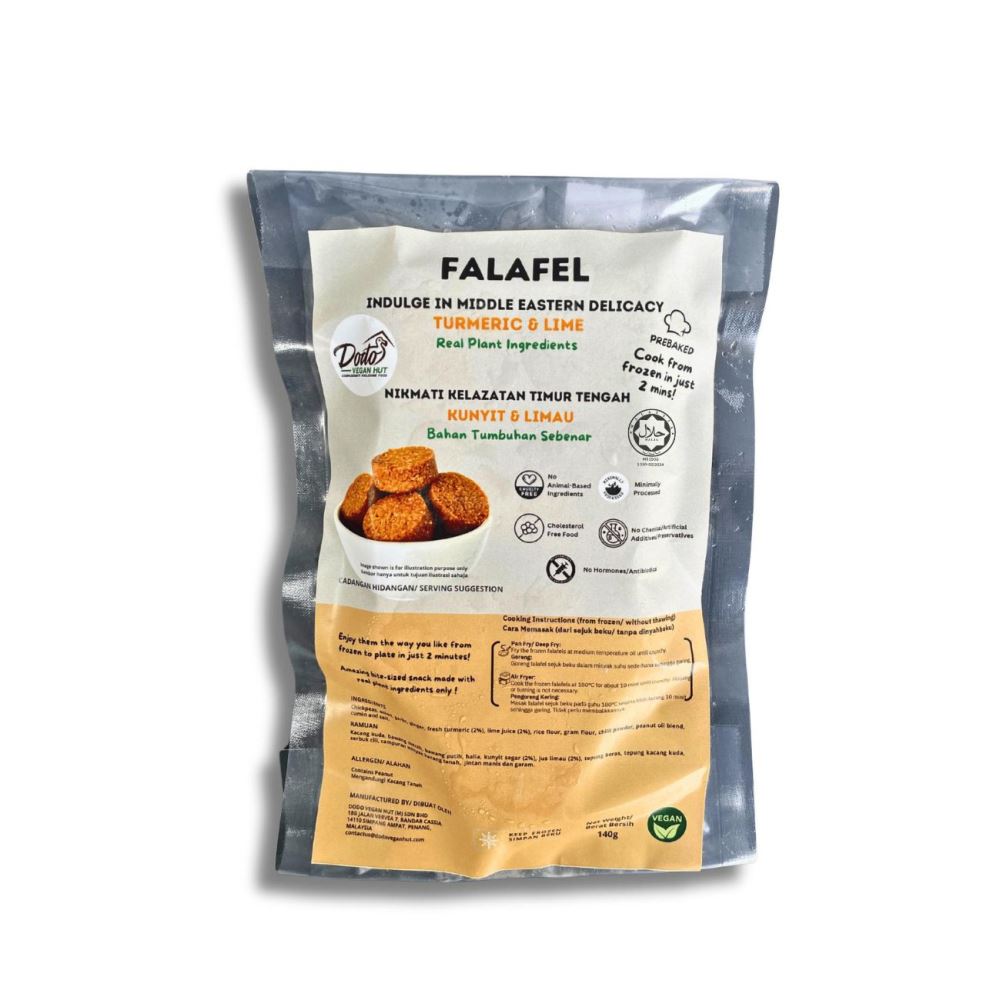 Falafels – Turmeric & Lime [Frozen, Vegan & Halal]