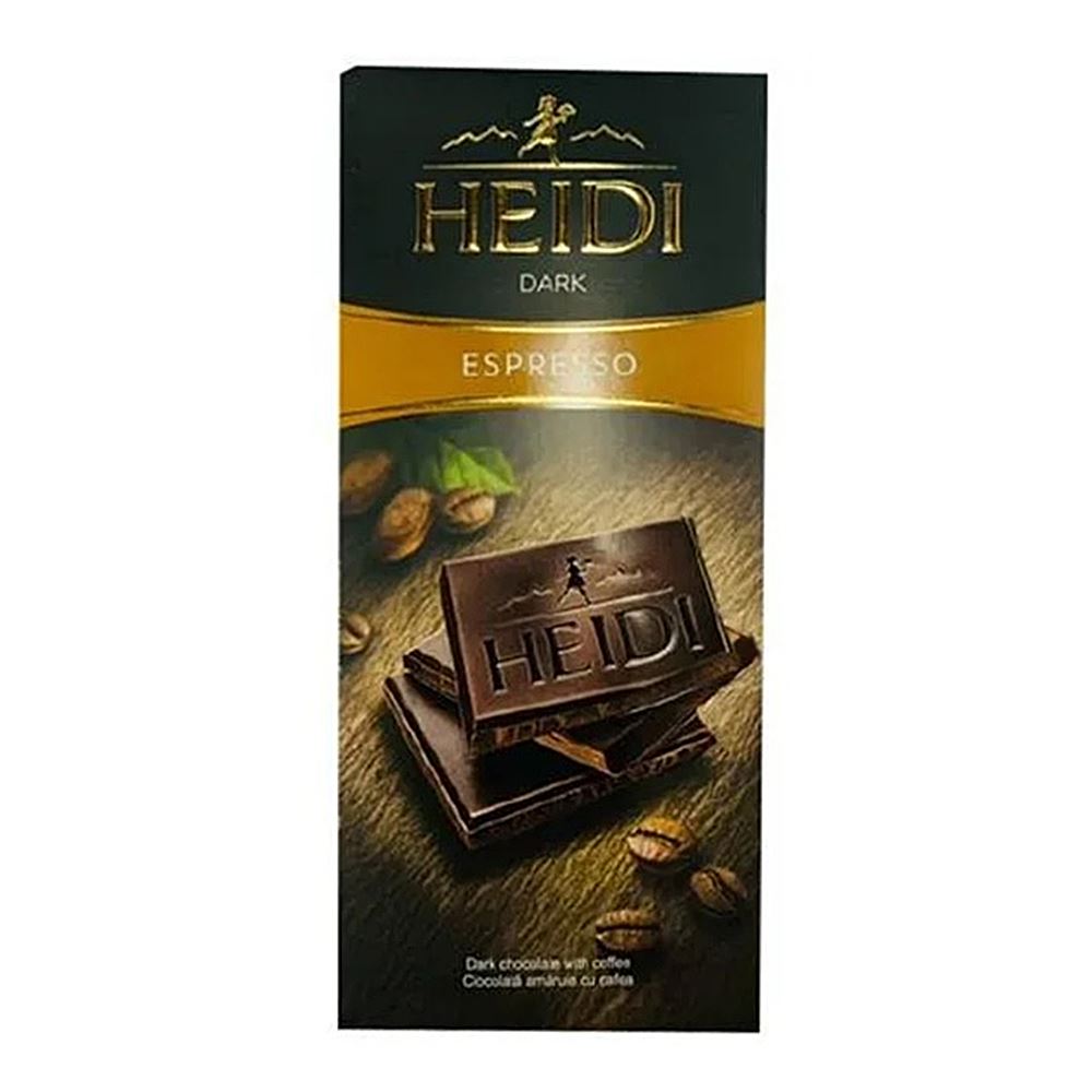 Heidi Chocolate Dark Espresso – 80g