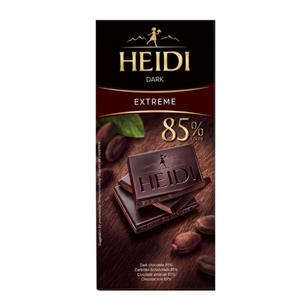 Heidi Chocolate Dark extreme 85% – 80g