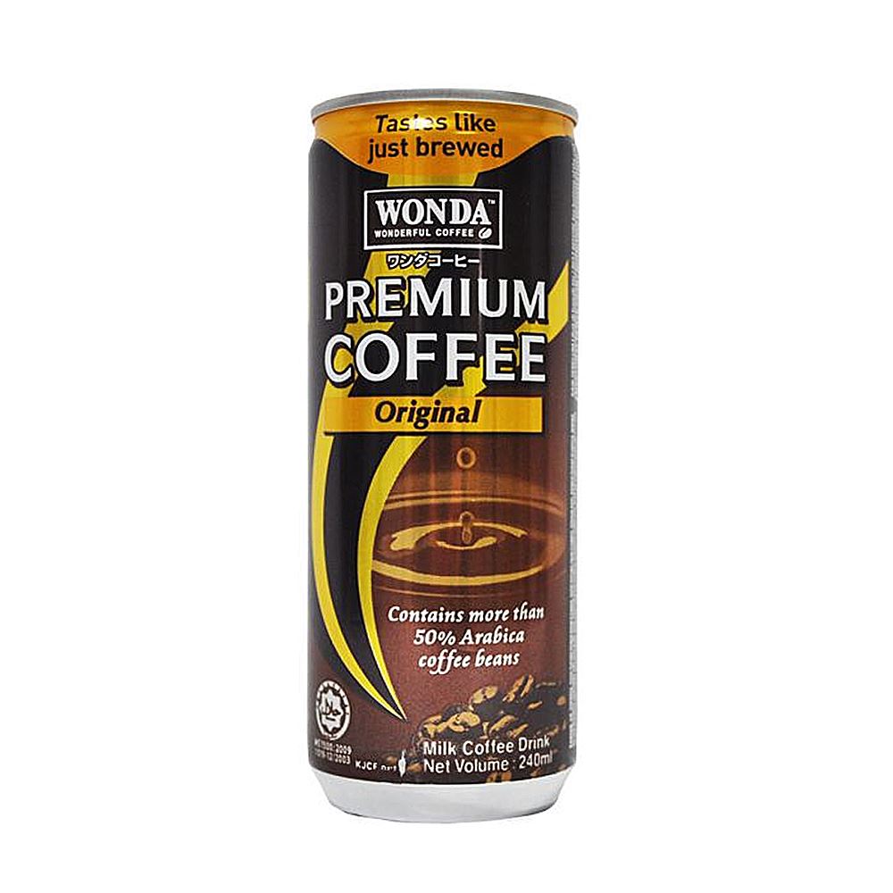 Wonda Original Premium Coffee Cans – 240 ml
