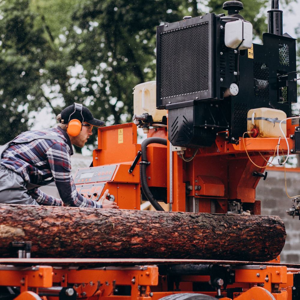 Rubber Log Processing