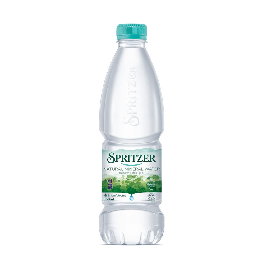 Spritzer Natural Mineral Water - 550ml