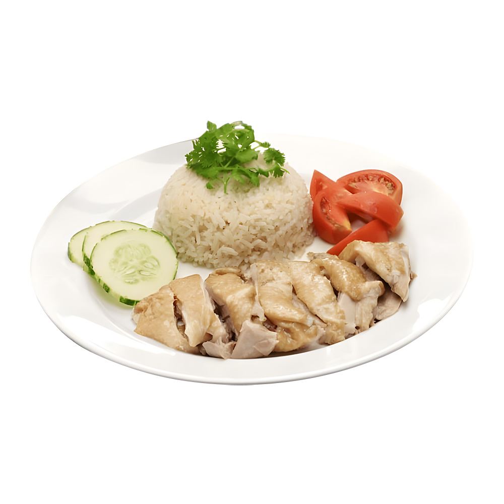 Steamed Chicken Rice