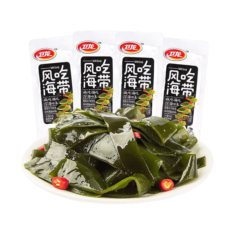 Weilong Spicy Kelp Seaweed Strips