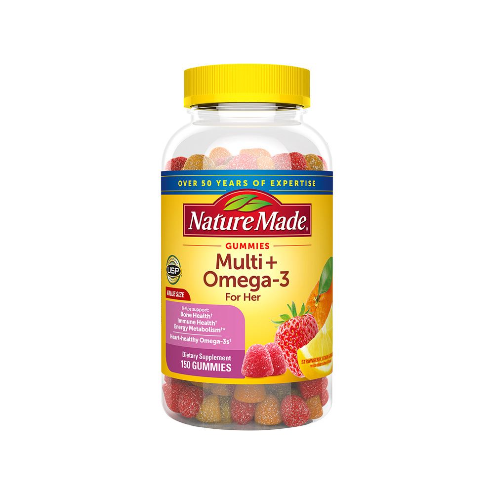 Nature Made Multivitamin + Omega 3 Gummies