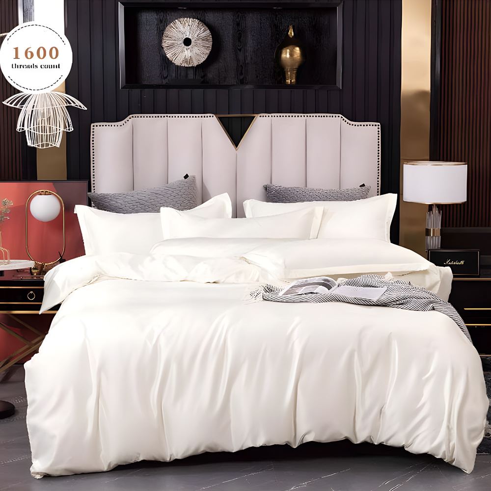 7 in 1 Satin Matte Mix Cotton Bed Sheet