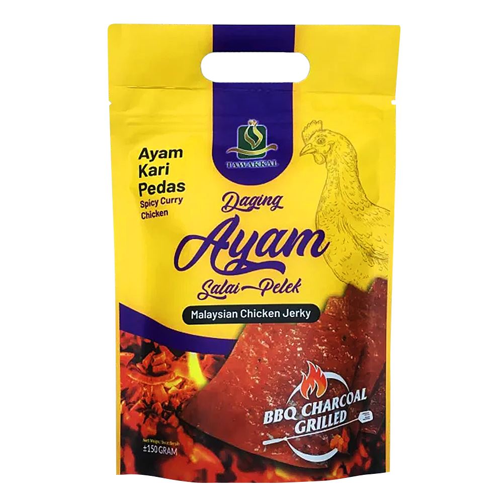 Tawakkal Ayam Salai Pelek Kari Pedas  – 150g