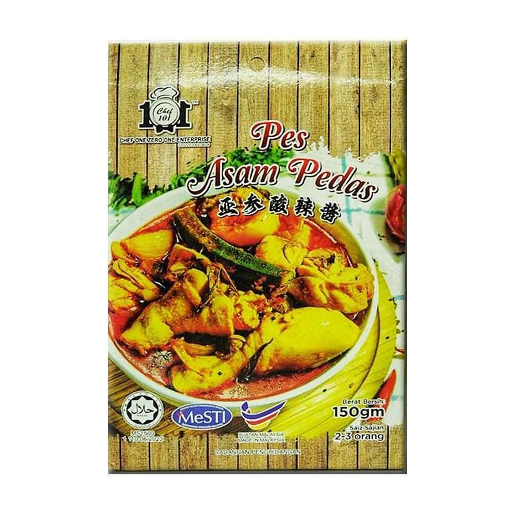 Chef101 Pes Masak Asam Pedas – 150g