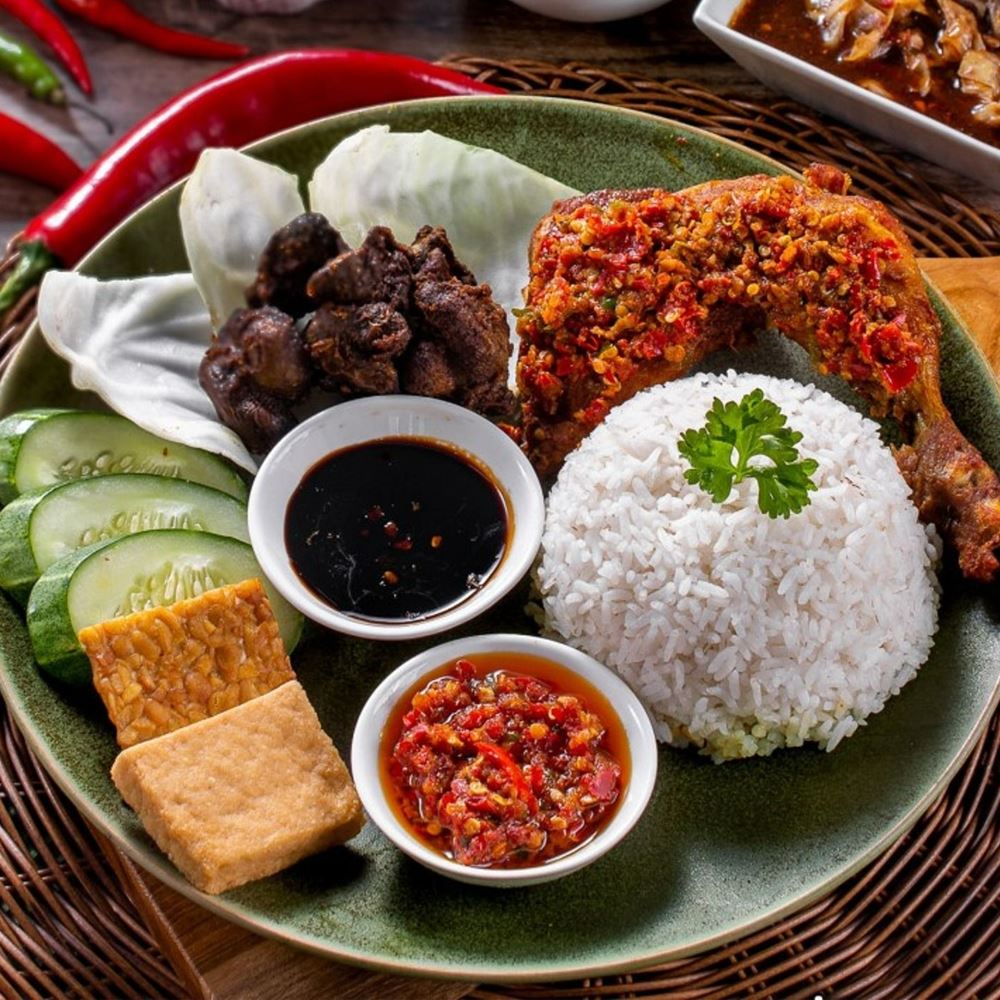 Set Nasi Ayam Gepuk