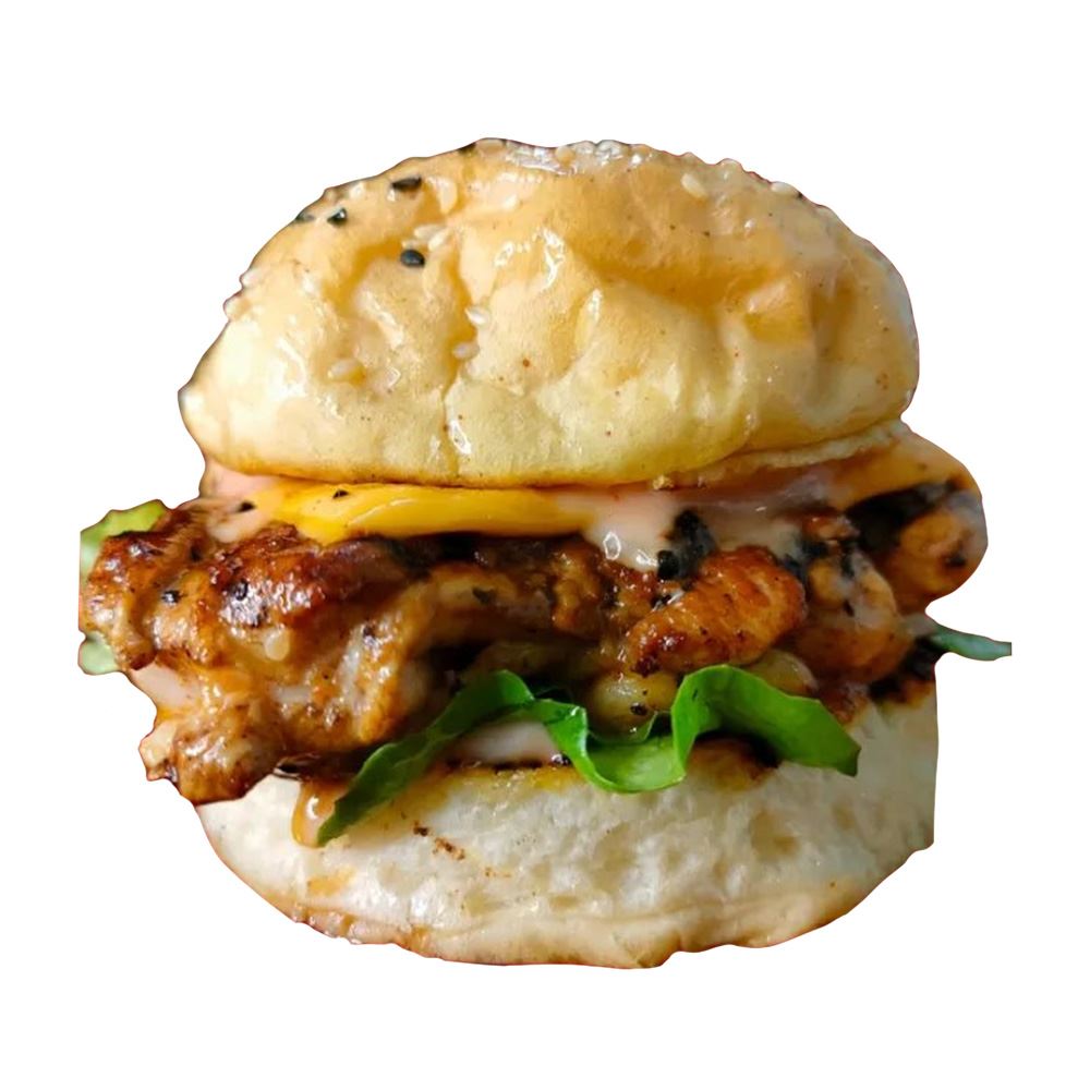 Grilled Chicken Beef Burger