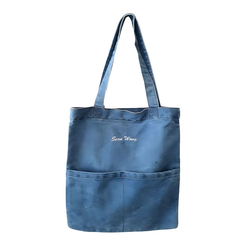 Personalized Denim Tote Bag