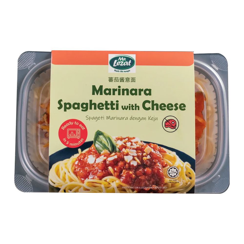 Mr Lezat Marinara Spaghetti with Cheese - 260g