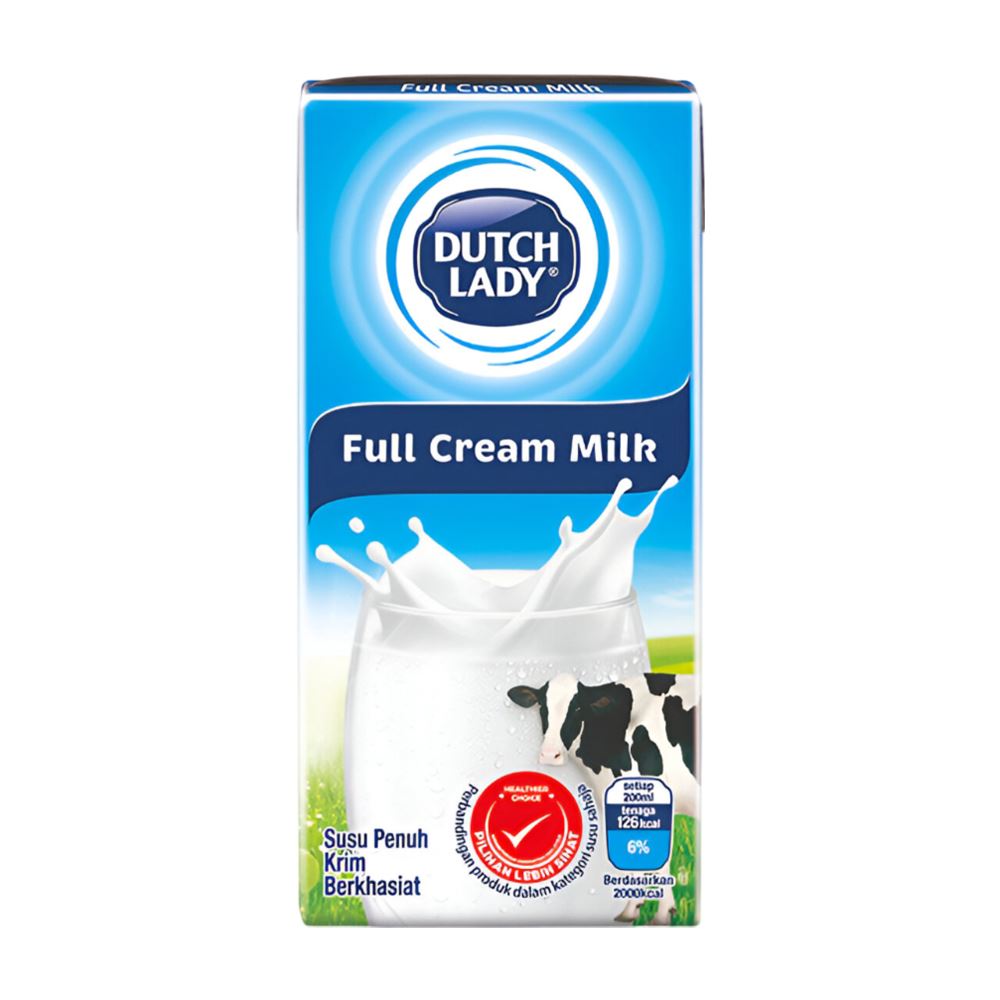 Dutch Lady Full Cream - 200ml