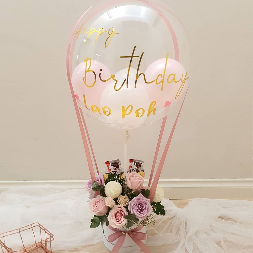 Hot Air Balloon Flower Box