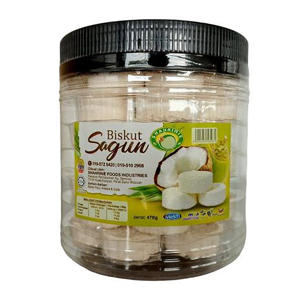 Shahrinie White Coconut Cookies - 470g