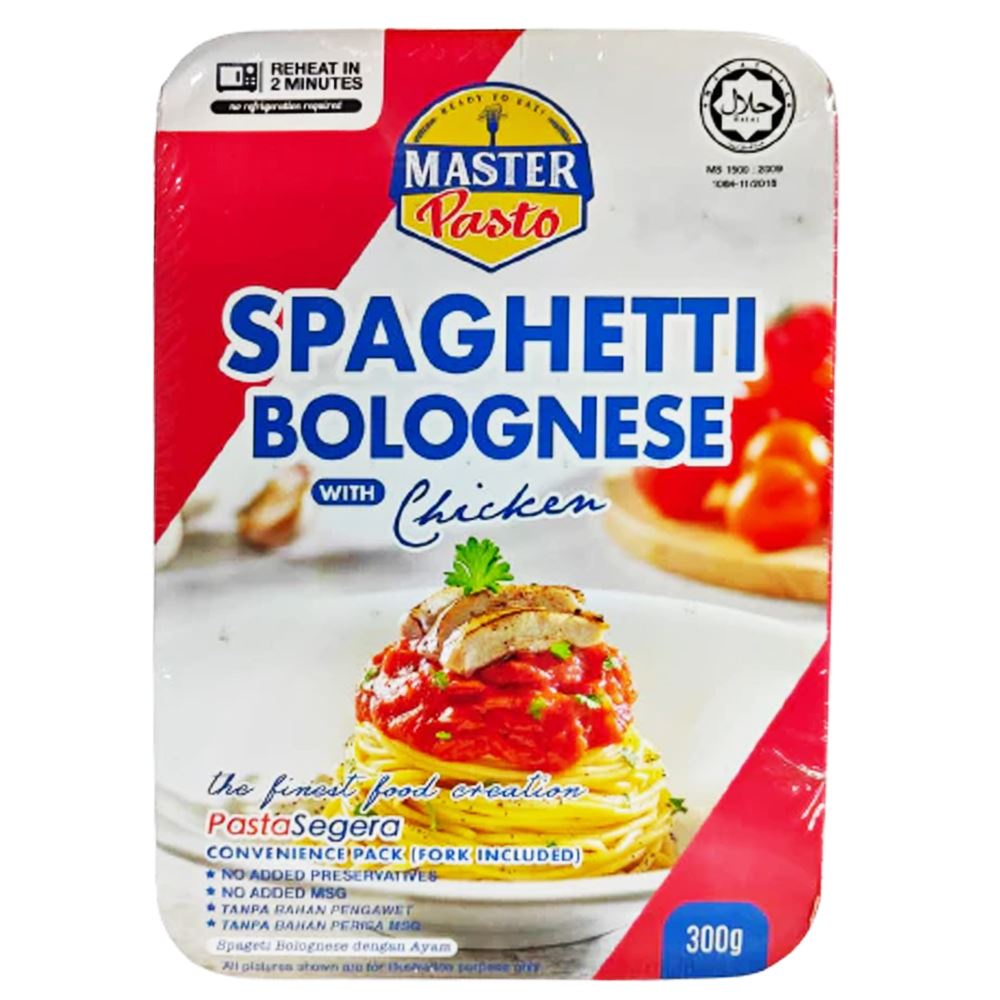 Master Pasto Spaghetti Bolognese With Chicken – 300g