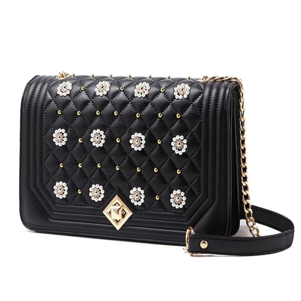 Janwalker Pearl Crossbody Handbag