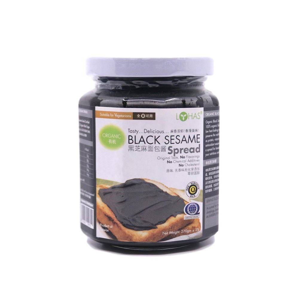 Lohas Organic Black Sesame Spread - 270g