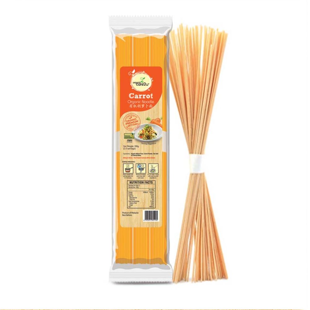 Organic Care2u Organic Carrot Noodle - 200g