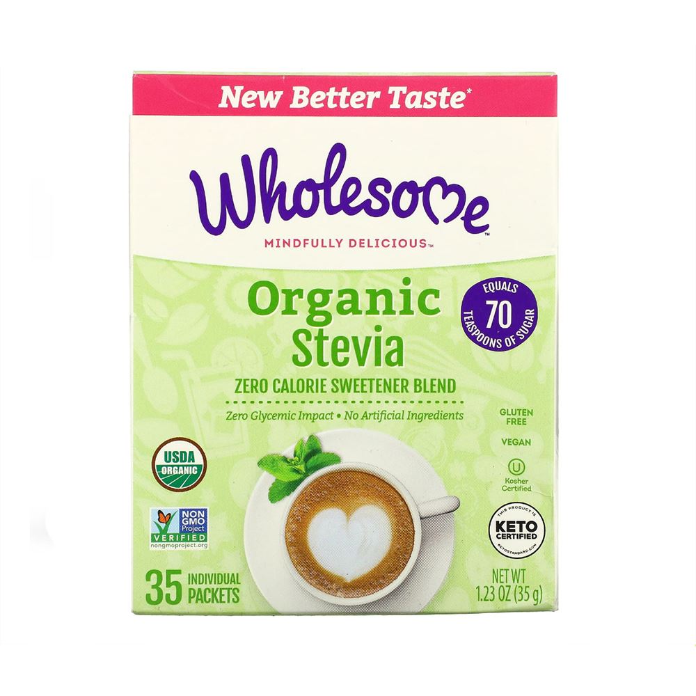 Wholesome Organic Stevia Sachet (35s) - 35g