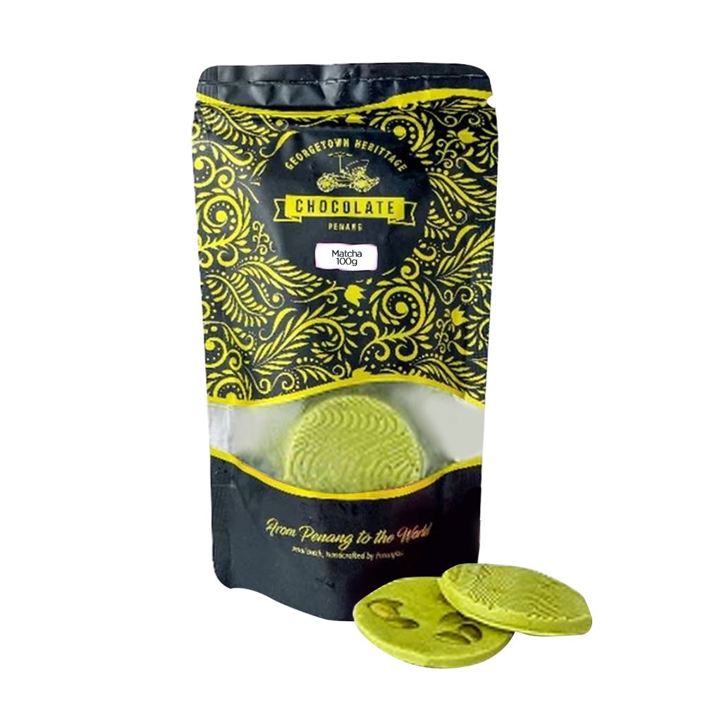 Georgetown Herittage Chocolate Matcha Chocolate – 100g